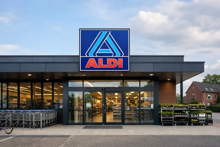 Voorkant van een ALDI in Venray