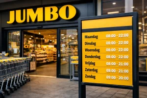 Ingang van Jumbo supermarkt in Venray