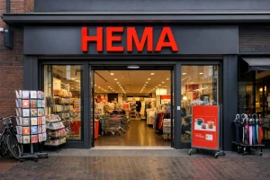 Gevel van een HEMA-winkel in Venray